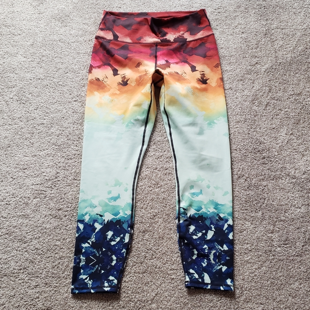 Fabletics Tidal Wave Pride 7/8 Powehold Leggings